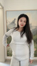 I-MUMMY哺乳服孕婦秋衣秋褲套裝恒溫抑菌哺乳套裝月子服家居服產(chǎn)后 薄暮灰 L碼【建議110-150斤】 曬單實(shí)拍圖