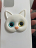 繪研駿珀梵赫 明星同款立體貓咪蘋(píng)果手機殼iPhone12女可愛(ài)卡通TX1 圓鴛鴦眼 iPhone12  曬單實(shí)拍圖