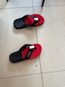 藏美時(shí)代人字拖男夏季外穿防滑耐磨防臭夾腳拖鞋男士軟底踩屎感沙灘涼拖鞋 紅色 41 曬單實(shí)拍圖