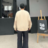 GXG男裝 水洗藍修身牛仔長(cháng)褲 藍色 170/M 曬單實(shí)拍圖