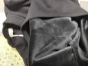 羅蒙（ROMON）冬季男士長袖t恤純棉半高領(lǐng)加絨加厚保暖打底衫德絨內(nèi)衣中領(lǐng)上衣 210221-黑色 L 110-125斤 曬單實拍圖