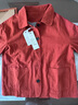 衣典零一（LEDIALYI）2026春秋季女裝新款高級感休閑洋氣中年小個(gè)子外套女短款夾克上衣 橘紅色 M （建議115斤內） 曬單實(shí)拍圖