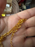 CRD克徠帝黃金愛(ài)心手鏈古法手串足金999手飾送女友節日禮物 12.5g 曬單實(shí)拍圖