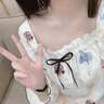 另約帶胸墊睡裙女士春秋冬季長(cháng)袖甜美可愛(ài)公主2025新款春秋大碼家居服 2237 害羞熊 2XL 曬單實(shí)拍圖