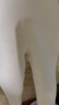 G.DUCKKIDS白色打底褲女童加絨加厚一體絨無骨兒童褲子秋冬款寶寶黑薄絨長褲 白色 130 cm 曬單實拍圖