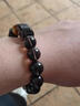 喜?？岛陉资执信铛魇宙溦繁杆сy曜石串珠佛珠手飾品 14mm男款-冰種黑曜石款 曬單實(shí)拍圖