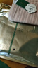 三針內(nèi)衣秋褲女舒絨純棉條紋加厚保暖褲中老年護(hù)膝線褲內(nèi)穿棉褲單褲 淺咖條【320g女護(hù)膝純棉加厚】 3XL 曬單實(shí)拍圖
