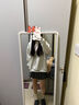 皓娥 美式復(fù)古慵懶風(fēng)加絨衛(wèi)衣女圓領(lǐng)無(wú)帽衛(wèi)衣加絨春秋ins寬松保暖上衣 加絨套頭白灰色【M】 曬單實(shí)拍圖