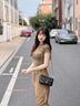 CINVAI&KROSE辛瓦伊包包女款2025年牛皮斜挎包鏈條包夏季單肩包七夕情人節(jié)禮物 黑色【送女友老婆走心實(shí)用】 曬單實(shí)拍圖