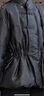 齊黛（QUEDIT）品牌鵝絨服女官方店正品2025冬季新中式漂亮媽媽羽絨服短外套 玄青 M /推薦105-130斤 曬單實拍圖
