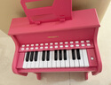 MeloPlay兒童電子琴木質(zhì)鋼琴玩具1-3歲6寶寶男女孩生日禮物早教音樂(lè )樂(lè )器 櫻花粉【插電/電池款+樂(lè )譜琴貼】 曬單實(shí)拍圖