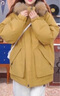 Teenie Weenie小熊男裝簡(jiǎn)約休閑羽絨服秋冬大毛領(lǐng)情侶款羽絨服 卡其色 L (175) 曬單實(shí)拍圖