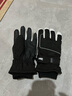 JEEP手套冬季男加絨保暖手套戶外騎車(chē)防風(fēng)防寒男士滑雪棉手套 黑色 曬單實(shí)拍圖