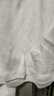 Calvin KleinJeans夏季男女情侶中性潮流簡(jiǎn)約ck刺繡羅紋微彈內搭針織背心T恤 YAA-月光白 M 曬單實(shí)拍圖