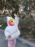巴拉巴拉嬰兒花版羽絨服女童冬季短款外套保暖2024甜美時(shí)尚萌208424107010 曬單實(shí)拍圖