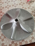 徽曦 通用 美的 小天鵝 洗衣機波輪轉盤(pán)波輪盤(pán)渦輪盤(pán)底盤(pán)水葉輪塑料盤(pán)老款老式全自動(dòng)波輪配件大全 加厚【4號直徑37.5cm】配6MM螺絲1個(gè) 曬單實(shí)拍圖