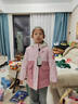 NIKE耐克童裝女童中長(zhǎng)款保暖棉服冬季新款大口袋兒童連帽外套 曬單實(shí)拍圖