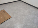 柏宜斯PVC自粘地板膠地板革地板貼加厚耐磨辦公室廚房臥室水泥地家用 6610(60x60cmx2mm) 片 曬單實(shí)拍圖