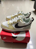 耐克（NIKE）Court Borough Low2耐克經(jīng)典復古女子低幫板鞋運動(dòng)輕便透氣休閑鞋 HV1804-121白藍黃褐 36 曬單實(shí)拍圖