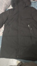 老爺車（LAOYECHE）中老年人羽絨服男冬季爸爸裝中長款可脫卸連帽加厚保暖大衣外套 灰色中款-帶毛領 XL/180（建議140-160） 曬單實拍圖