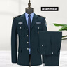 帝凱別爾危2011式新款墨綠色保安春秋服套裝全套配件小區物業(yè)工作服套裝灰綠 墨綠夾克套裝+標+襯衣+訓練帽 180/2XL 曬單實(shí)拍圖