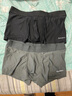 SANFO PLUS三夫戶(hù)外風(fēng)谷速干內褲男兩條裝抑味【不退換】 黑色+暗灰 各1條 L 曬單實(shí)拍圖
