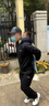 李寧（LI-NING）羽毛球服男女款秋冬長袖開衫衛(wèi)衣套裝運(yùn)動套裝團(tuán)隊服運(yùn)動服 L  曬單實拍圖