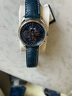 浪琴（LONGINES）全新名匠八針月相機械男士商務(wù)防水男表 L2.773.4.92.0-藍盤(pán)皮帶 42mm 曬單實(shí)拍圖