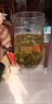 簡(jiǎn)先生綠茶杯玻璃水杯泡猴魁毛峰專用杯耐高溫男士辦公帶木把透明喝茶杯 【綠茶專用】致愿杯 450ml 曬單實(shí)拍圖