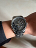古尊（GOLGEN）手表蛟龍系列男士自動(dòng)機械表三眼多功能100米防水游泳夜光表6110 科考蛟龍系列100米防水鋼帶黑盤(pán) 曬單實(shí)拍圖