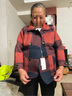 俞兆林媽媽秋裝50-60歲洋氣新款2025春季洋氣外套女大碼秋冬上衣服中年 桔藍(lán)(單上衣) 3XL (130-140斤) 曬單實(shí)拍圖