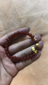 中國(guó)黃金（CHINA GOLD）足金福牌黃金福袋轉(zhuǎn)運(yùn)珠手鏈紅瑪瑙手七夕情人節(jié)禮物送女朋友老婆 【袋袋有?！考t瑪瑙福袋手串 約0.6g 曬單實(shí)拍圖