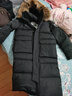 啄木鳥（TUCANO）500克鵝絨極寒服男情侶過膝羽絨服女加厚東北零下40度哈爾濱防寒 黑色 【抗寒零下40度】 XL 【鵝絨455g】貉子真毛領(lǐng) 曬單實拍圖