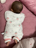寶寶棉服秋冬款新生嬰兒衣服夾棉連體衣保暖棉衣男女加厚棉襖冬裝 倉鼠草莓 73cm 推薦身高66-72cm 曬單實拍圖