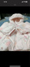 戴維貝拉（DAVE＆BELLA）兒童外套加絨男童衣服保暖女童上衣冬裝寶寶外衣秋冬小童服飾 粉色 110 cm（建議身高100-110cm） 曬單實(shí)拍圖