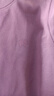 戴維貝拉（DAVE＆BELLA）兒童內衣女童家居服男童上衣小童睡衣寶寶衣服秋冬新款童裝 迷霧紫【現貨】 110 cm（建議身高100-110cm） 曬單實(shí)拍圖