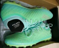 卡爾美（KELME）成人足球鞋男疾電2.5 MG比賽短釘專業(yè)防滑減震透氣訓(xùn)練鞋飛盤運(yùn)動 薄荷綠【疾電2.5】 43 曬單實拍圖
