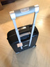 新秀麗（Samsonite）歐洲進(jìn)口時(shí)尚純色卡扣拉桿箱男女旅行行李箱 10U黑色 20英寸登機箱 曬單實(shí)拍圖