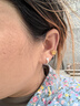 LnieerS925銀耳骨釘耳環(huán)女小眾設(shè)計感養(yǎng)耳洞耳釘螺絲擰扣睡覺免摘銀耳飾 【S925銀】可拆耳骨釘【單只】 曬單實拍圖
