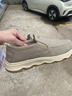 雙星八特男鞋一腳蹬懶人鞋透氣爸爸鞋防臭休閑鞋子男老北京布鞋帆布鞋男 卡其色 WDSM-83768 39 曬單實(shí)拍圖