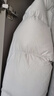 坦博爾短款立領(lǐng)輕暖寬松顯瘦女士羽絨面包服TBF530328T 蘭卡白 155  曬單實拍圖