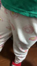 紅豆童裝兒童純棉內(nèi)衣套裝男女中大童春秋秋衣秋褲小孩A類棉毛衫睡衣 H0M1234淺粉 140 曬單實(shí)拍圖