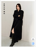 MO&Co.【肯豆/秦嵐同款】大衣綿羊毛毛呢腰帶MBD4OVC002 黑色 M 165 曬單實拍圖