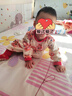 班杰威爾（Banjvall）新年嬰兒衣服新生兒爬服寶寶連體衣純棉寶寶衣服 滿印中國龍 90cm 曬單實(shí)拍圖