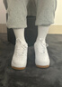 耐克NIKE板鞋男子空軍一號(hào)AF1 AIR FORCE 1運(yùn)動(dòng)鞋DJ2739-100白43 曬單實(shí)拍圖