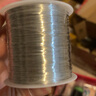 一百米銅線銅絲diy穿珠引線手工發(fā)簪繞線首飾編織定型纏花銅絲線88 一百米0.3銀色1卷 曬單實拍圖