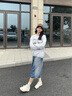 百田森白色板鞋女2025春季新款輕便軟底女鞋女士秋冬運動鞋百搭小白鞋 米白色 36 (230mm) 曬單實拍圖