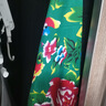 東北大花布衣服襯衫男款春夏季中國風(fēng)潮牌中國風(fēng)男款襯衫上衣外套 潮協(xié)會C515黑紅色 2XL 曬單實(shí)拍圖