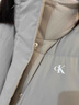 Calvin KleinJeans【防水】秋冬女士ck休閑絨領(lǐng)立領(lǐng)鴨絨羽絨服外套J224788 PEE-鉛灰 XS 曬單實(shí)拍圖