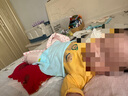 七樂(lè )豆嬰兒春秋長(cháng)袖上衣幼兒寶寶t恤秋衣莫代爾兒童秋裝打底衫秋款衣服 杏色 73 cm 曬單實(shí)拍圖